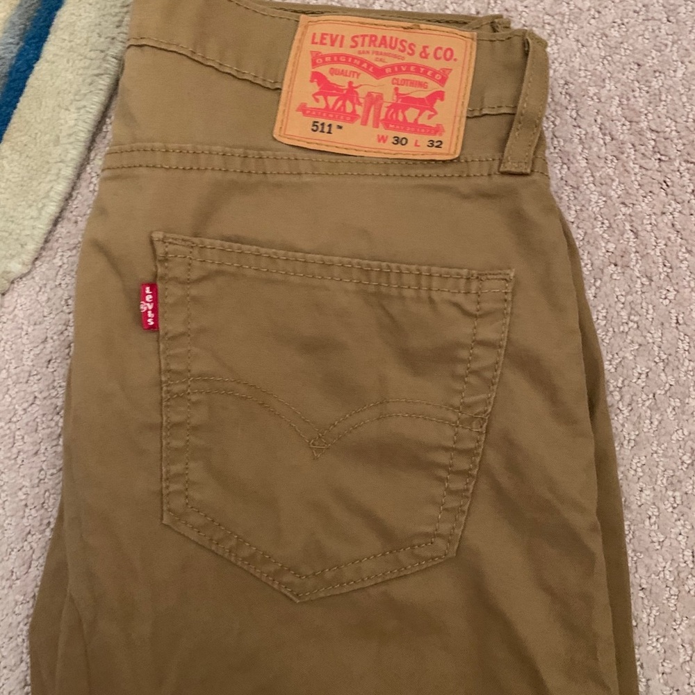 Brown tanish pants from Levi’s